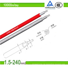 TÜV-Zulassung PV-Grad 4,0 mm2 und 6,0 ​​mm2 Solarkabel